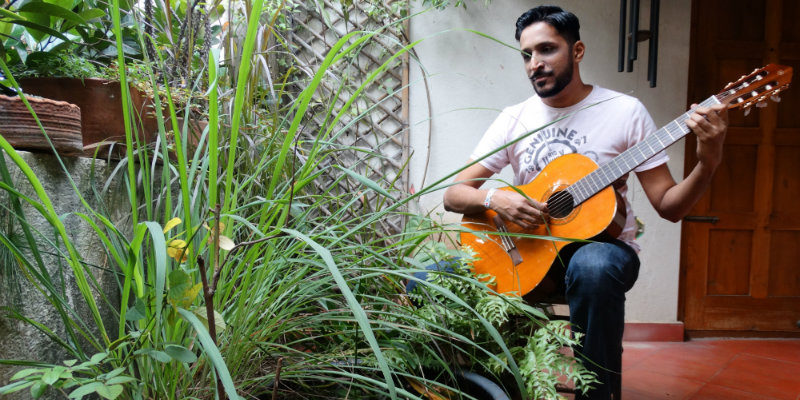 Sriram-Aravamudan-Garden-guitar-ed